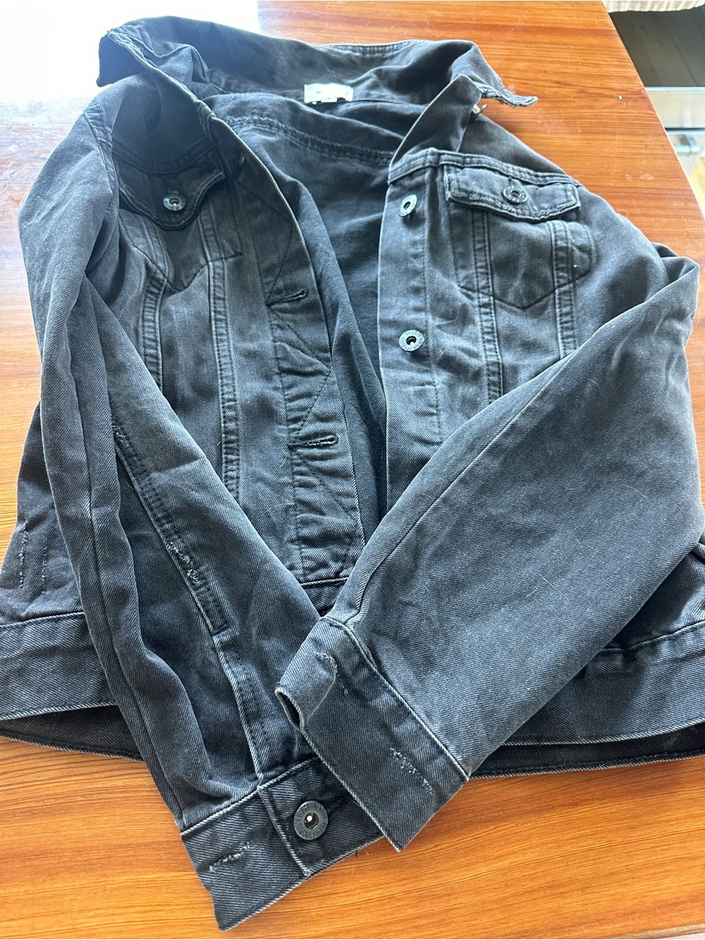 Wishlist Black Jean Jacket